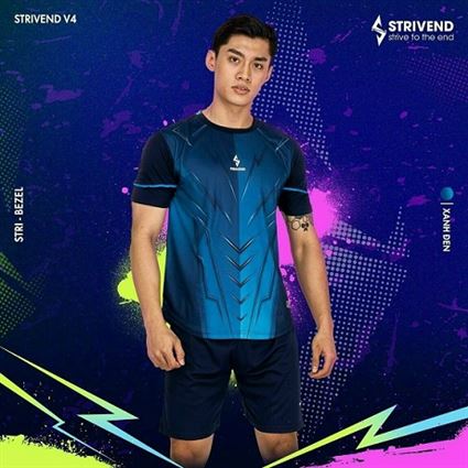 Áo Không Logo Bulbal Strivend V4 Xanh Đen